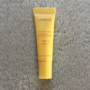 5/$25 🎆 NEW Mini Laneige Lip Glowy Balm - Vanilla 0.17 oz